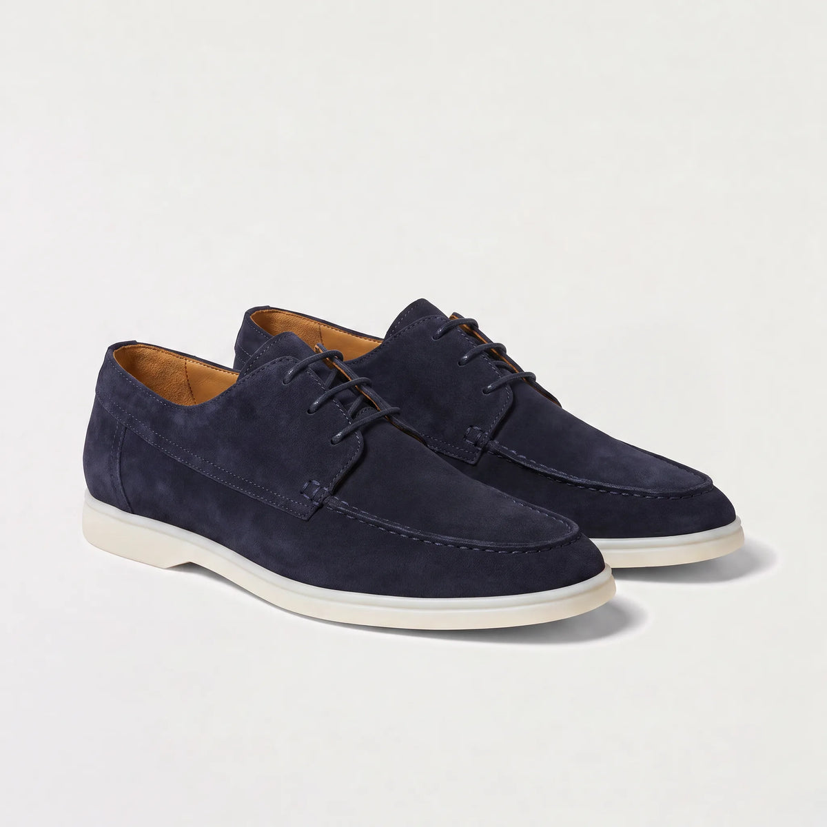 Loafers met suede bovenwerk