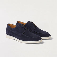 Loafers met suede bovenwerk