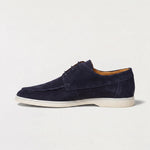 Loafers met suede bovenwerk