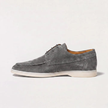 Loafers met suede bovenwerk