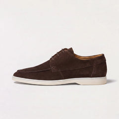Loafers met suede bovenwerk