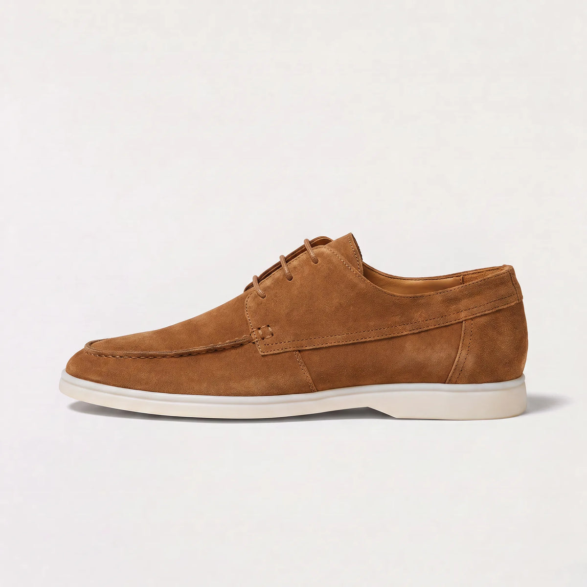 Loafers met suede bovenwerk