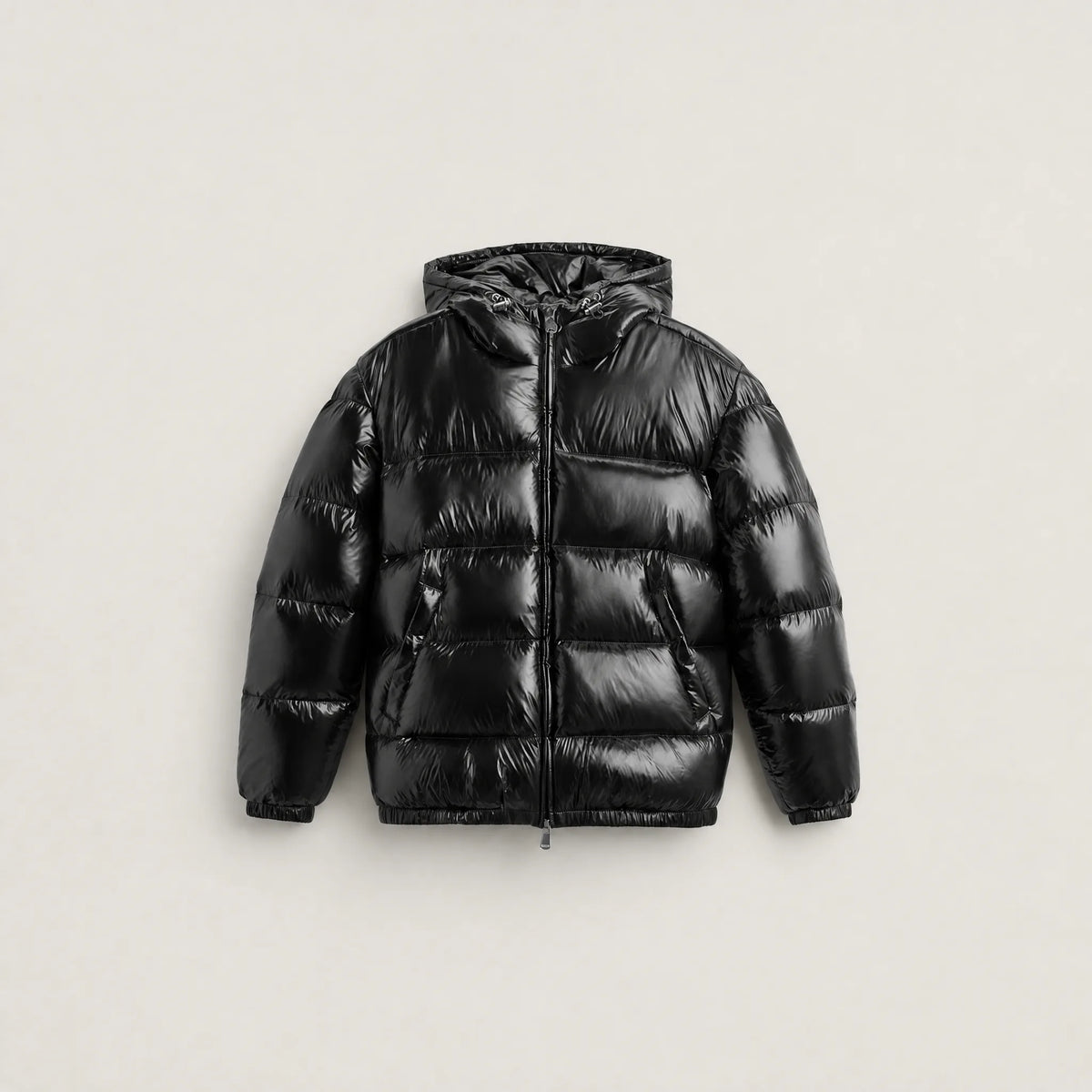 Gewatteerde puffer jas met capuchon
