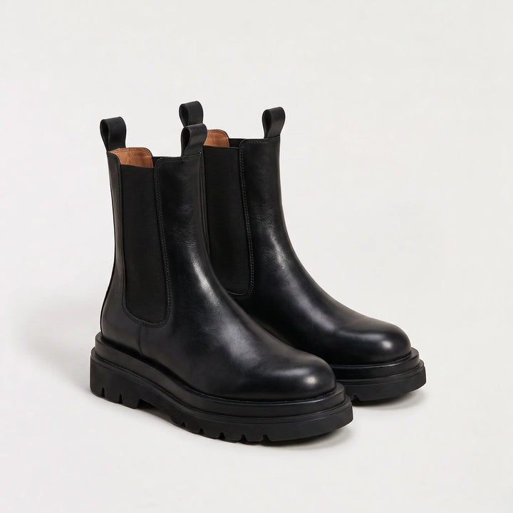 Chelsea boots met chunky platform