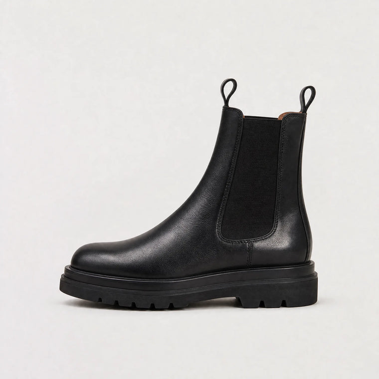 Chelsea boots met chunky platform
