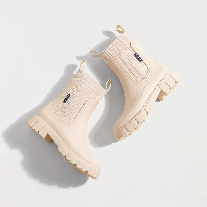 Waterproof chunky Chelsea boots