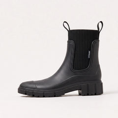Waterproof chunky Chelsea boots