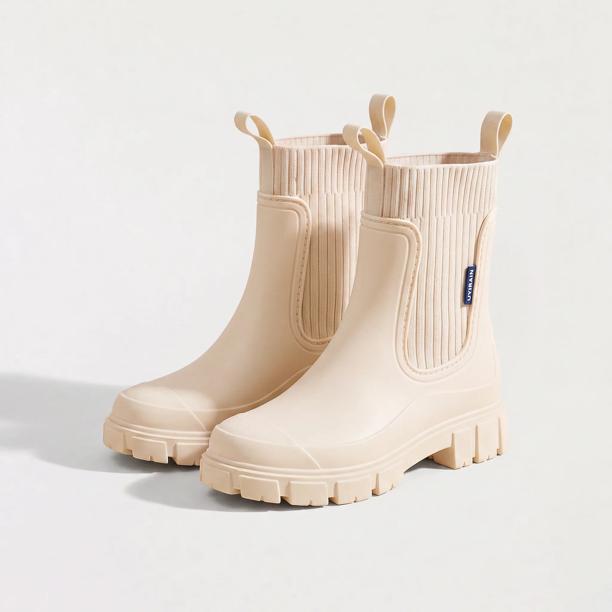 Waterproof chunky Chelsea boots