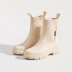 Waterproof chunky Chelsea boots