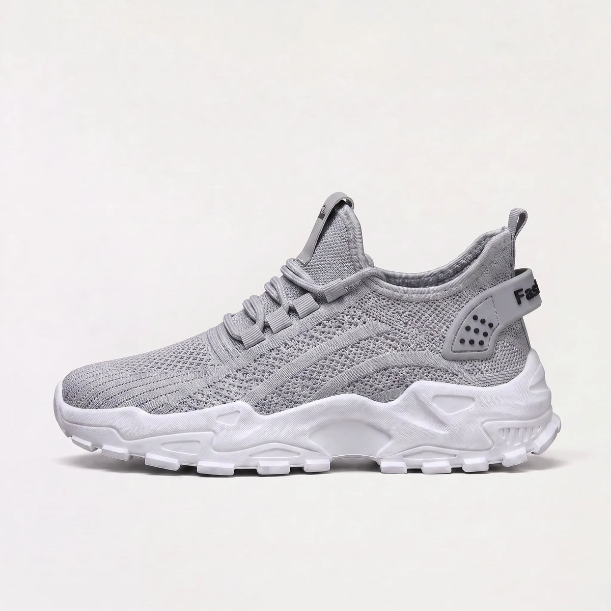 Casual trainers met ademende bovenkant