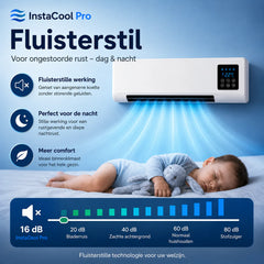 Wand airco met 2 functies