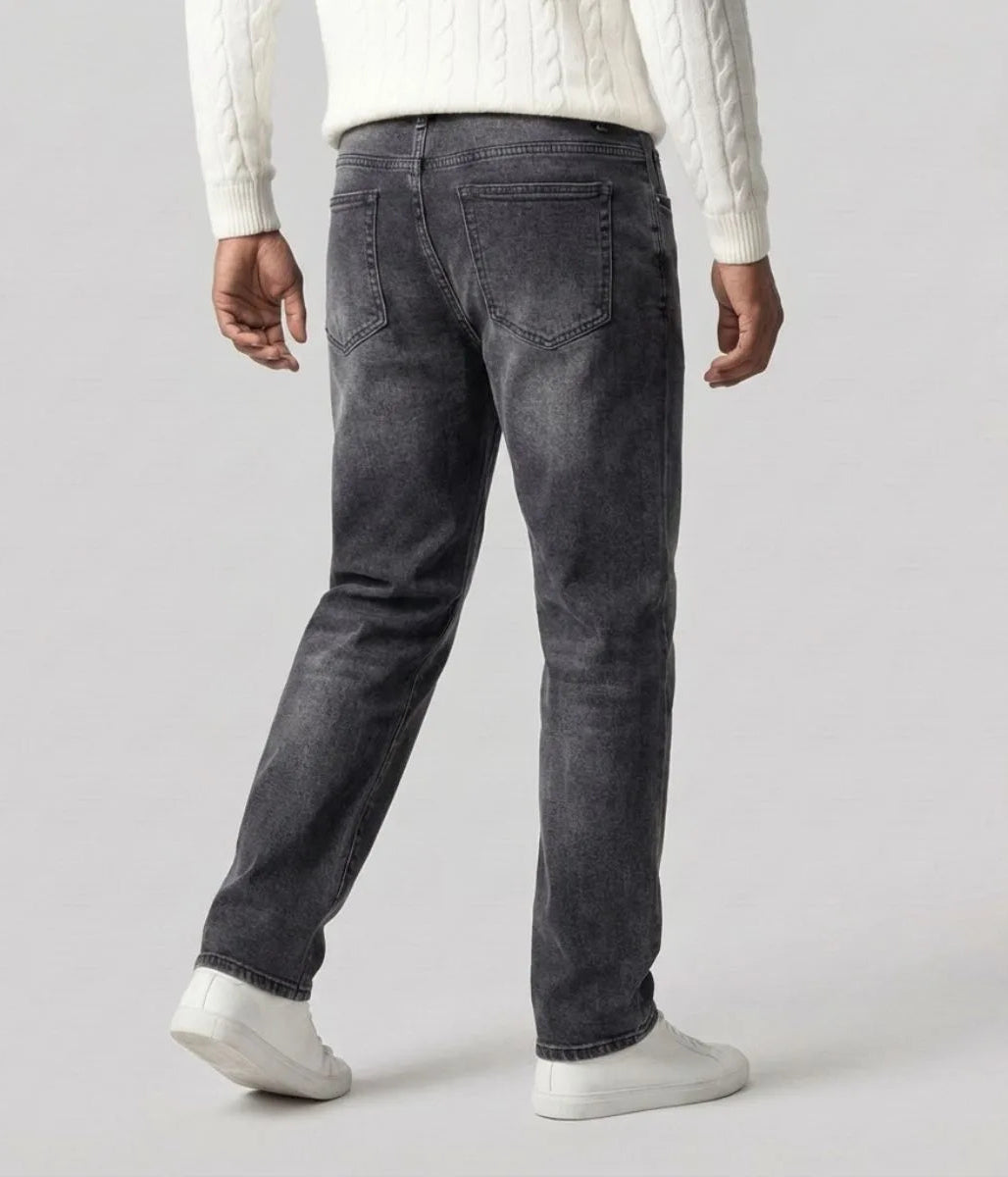 Jeans met regular fit en vijf-pocket stijl