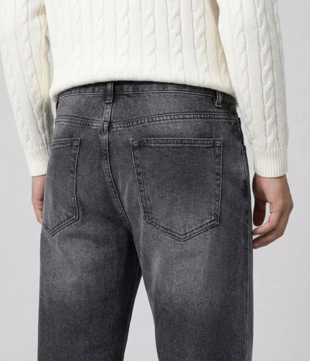 Jeans met regular fit en vijf-pocket stijl