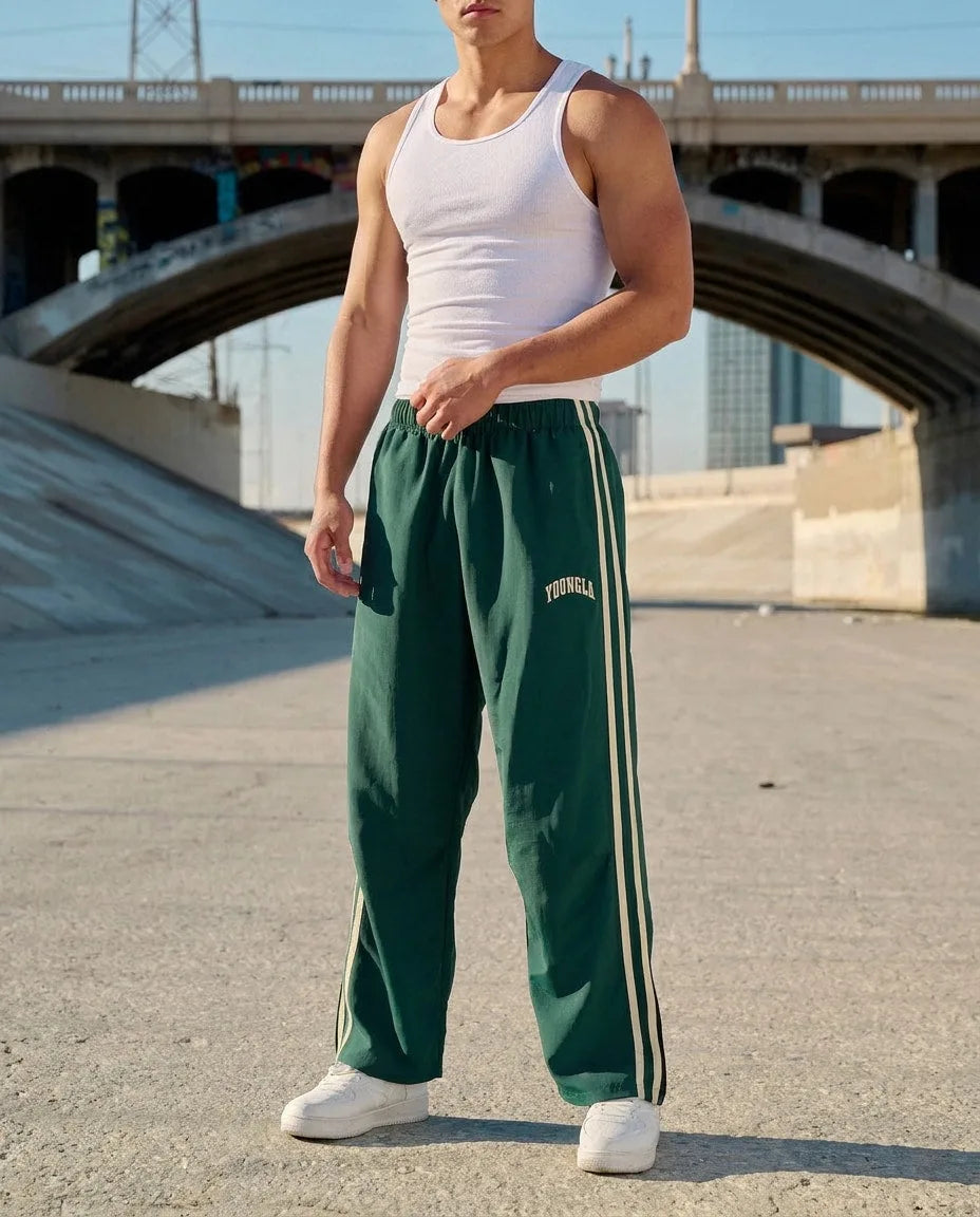 Joggers met elastische tailleband