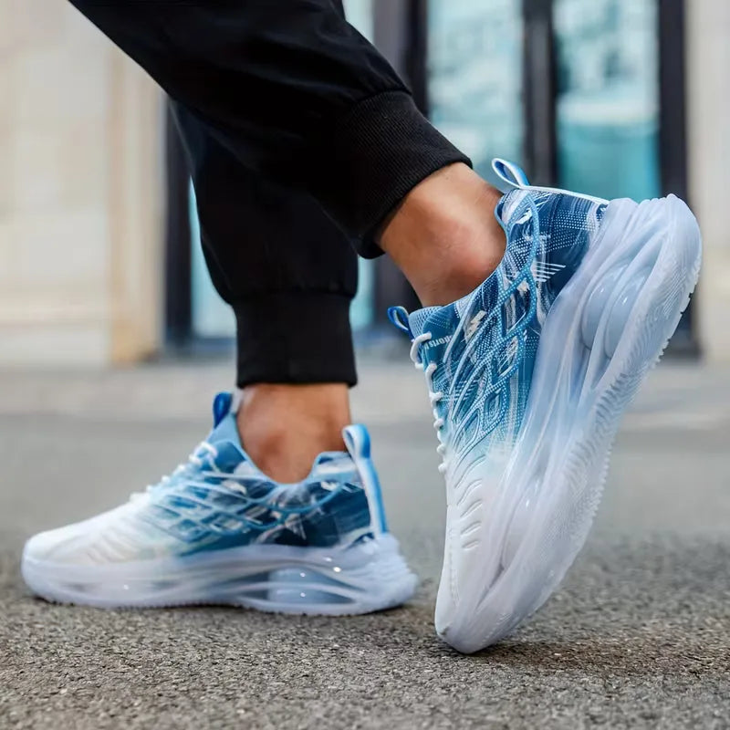 Lichte sneakers met vetersluiting voor outdoor activiteiten