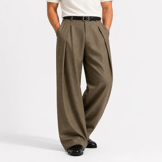 Pantalons met brede pijpen