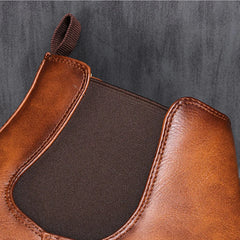 Chelsea boots met elastische zijpanelen