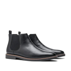 Chelsea boots met elastische zijpanelen