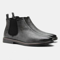 Chelsea boots met elastische zijpanelen