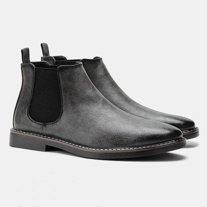 Chelsea boots met elastische zijpanelen
