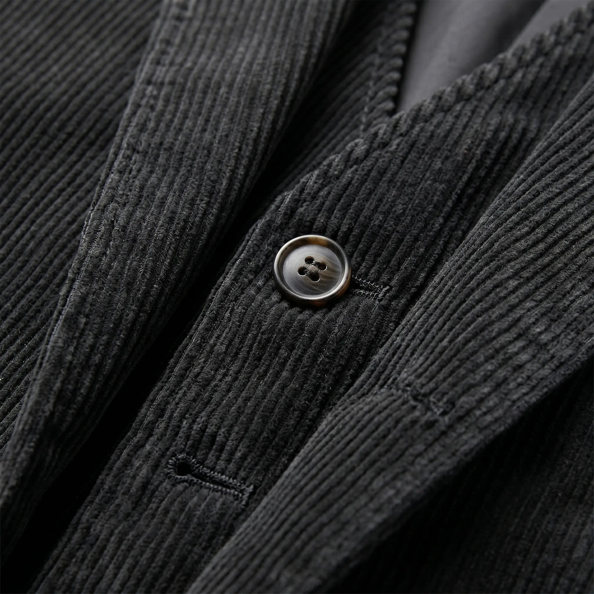 Heren corduroy blazer met vest