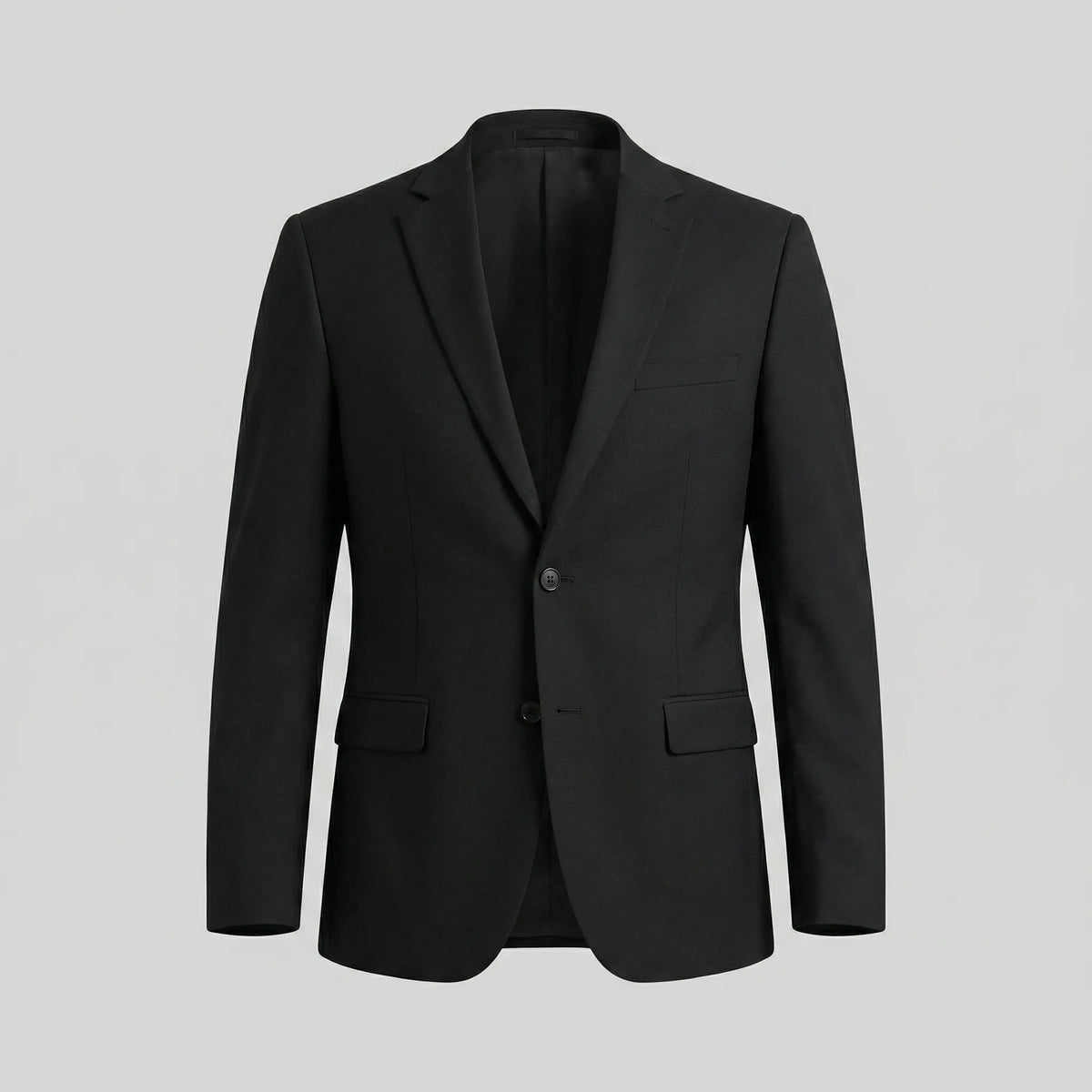 Slim fit blazer met lange mouwen