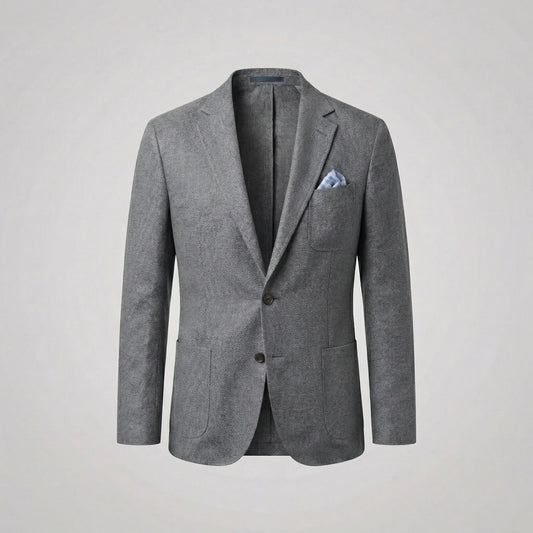Casual blazer met borstzak