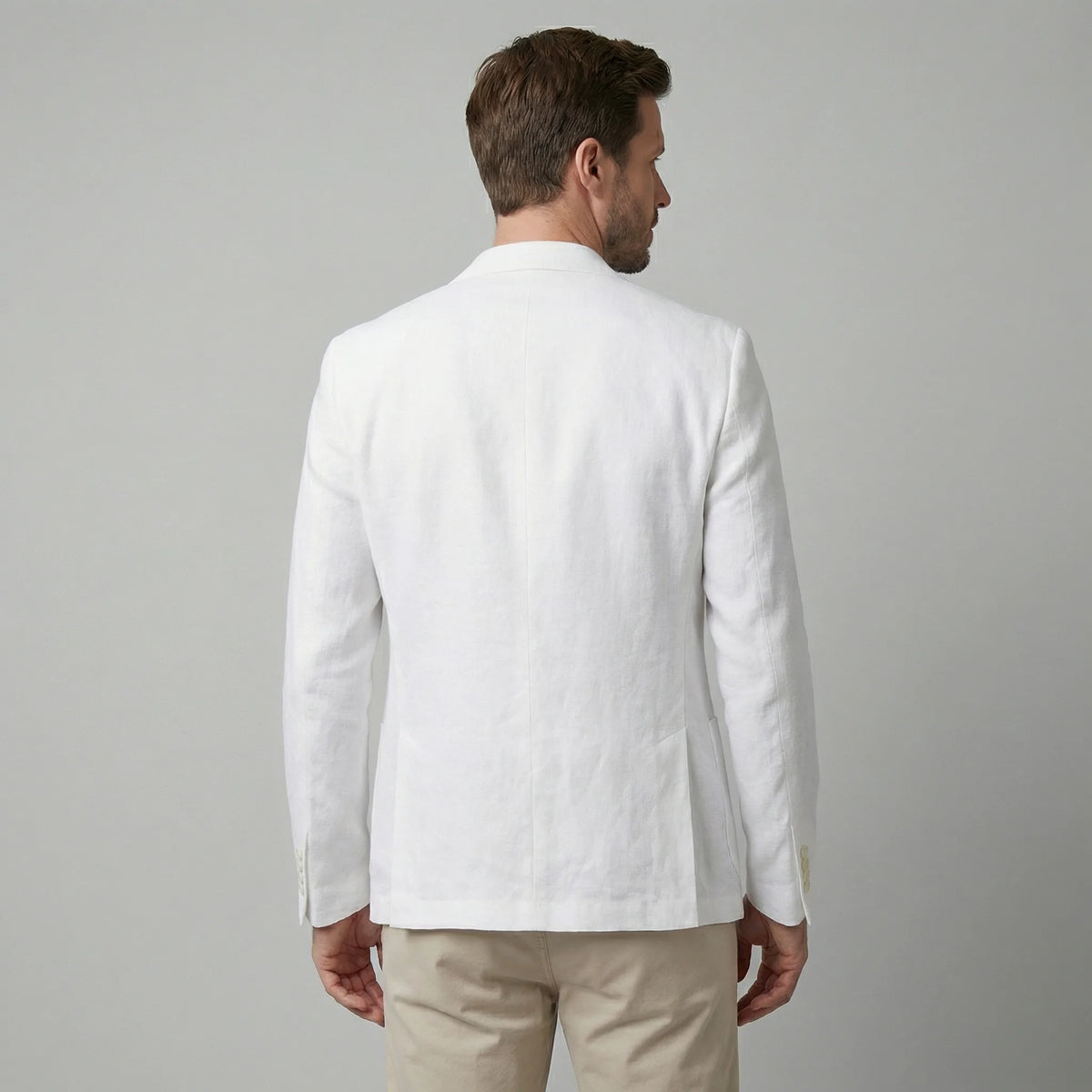 Heren blazer met knopen