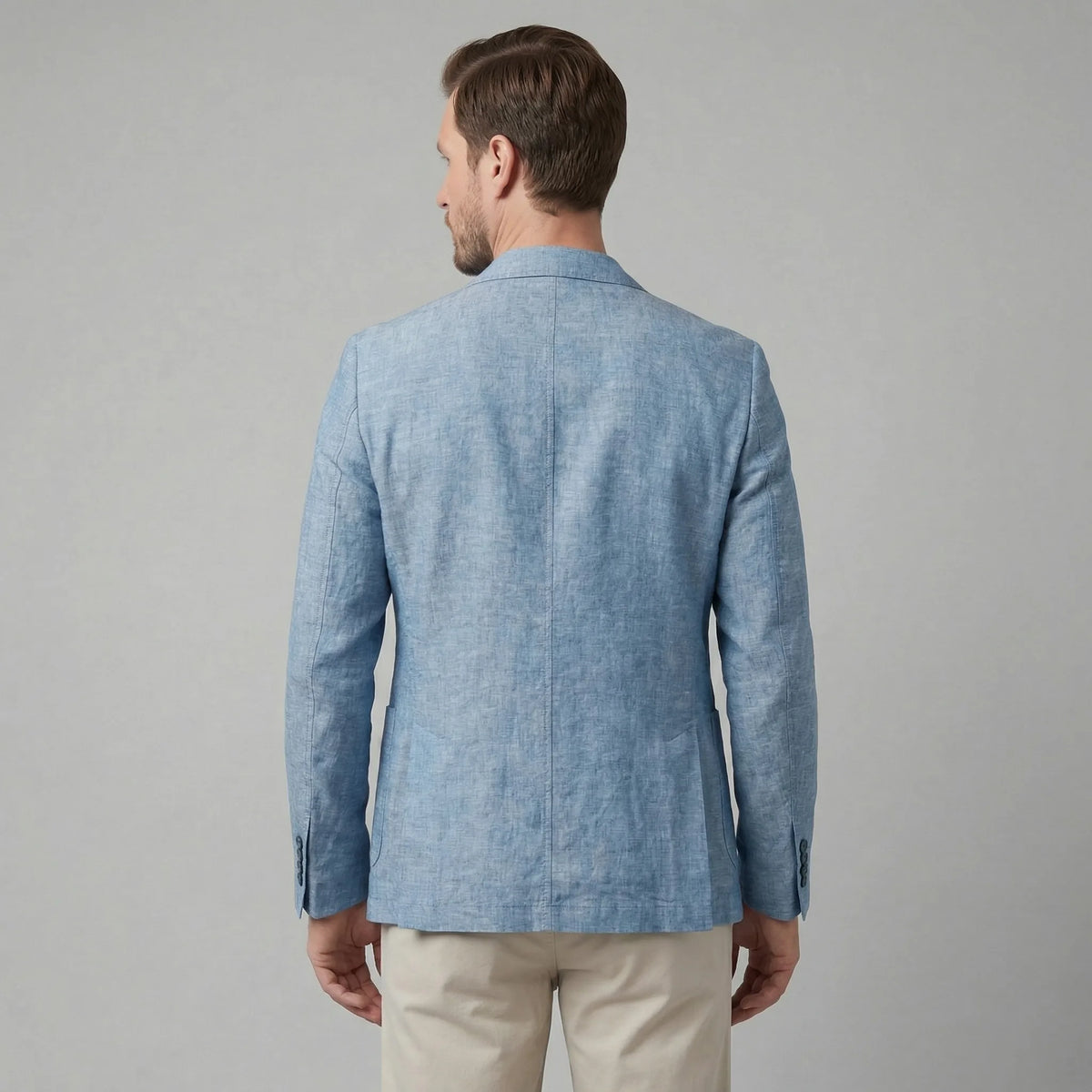 Heren blazer met knopen