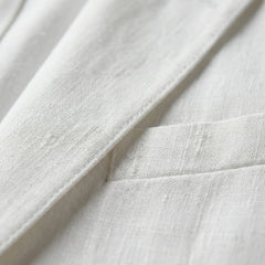 Lichtblauwe blazer met lange mouwen