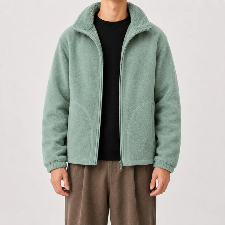 Reversible puffer jacket