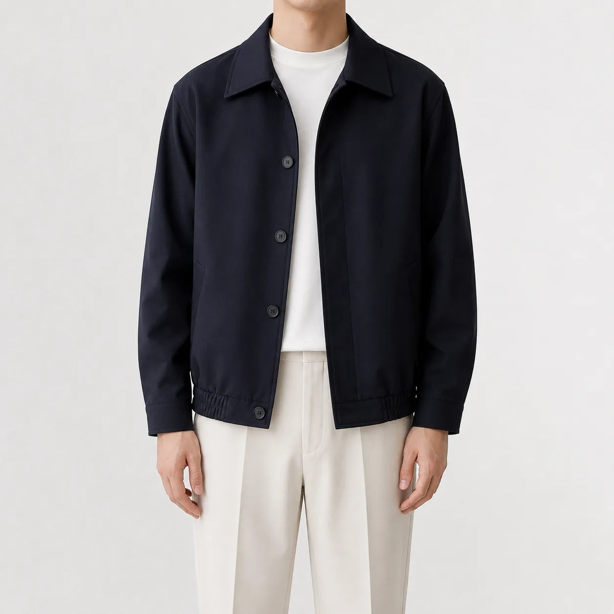 Trenchcoat met klassieke kraag