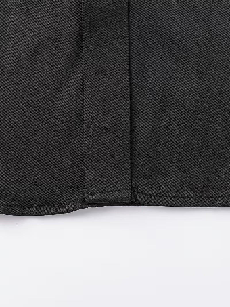 Overhemd met geometrisch patroon en slim fit