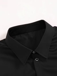 Overhemd met geometrisch patroon en slim fit