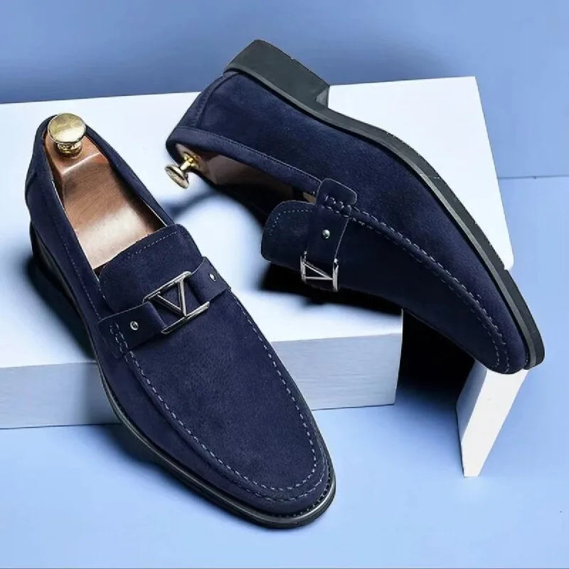 Loafers met metalen detail
