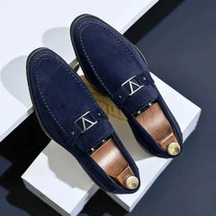 Loafers met metalen detail