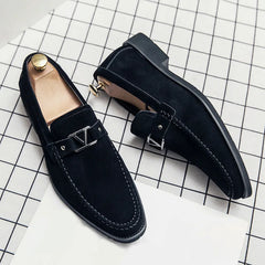 Loafers met metalen detail