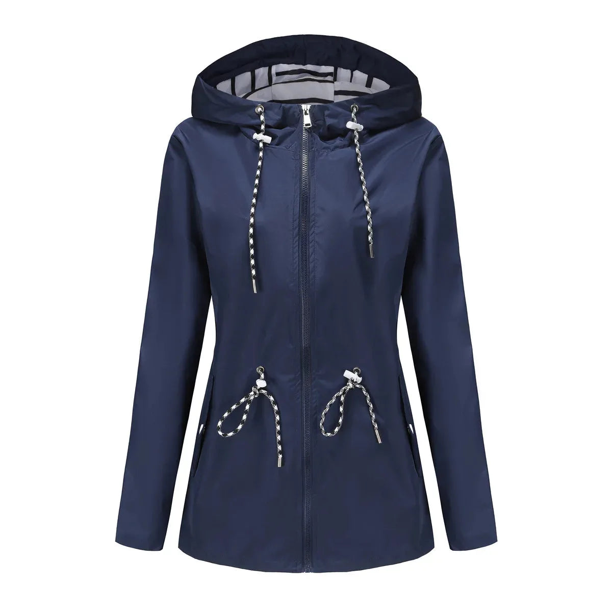 Waterdichte regenjas met capuchon