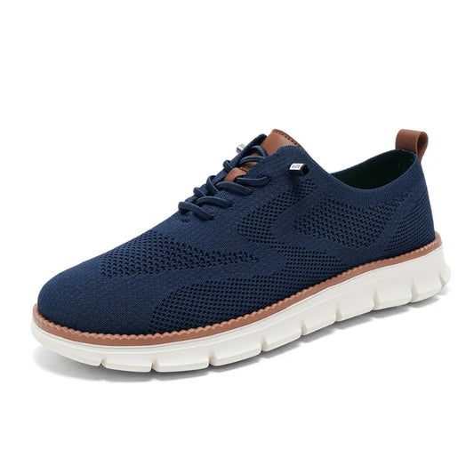 Lage sneakers met knit upper