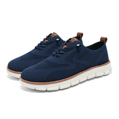 Lage sneakers met knit upper