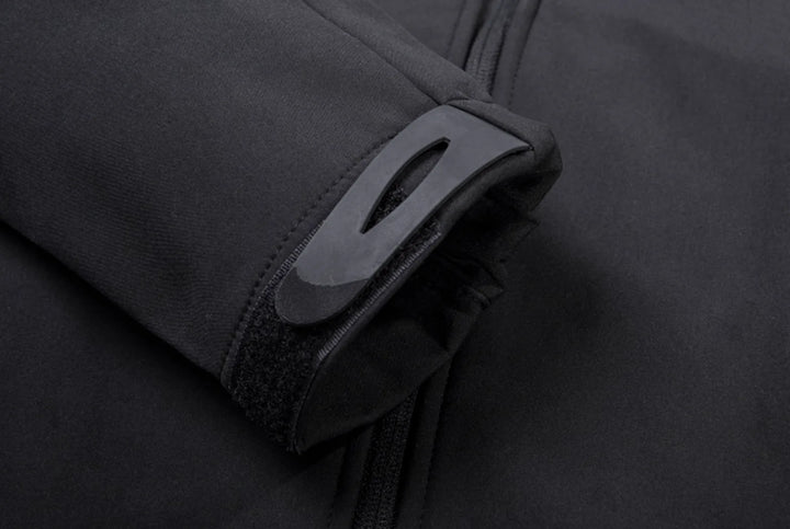 Parka met capuchon en ritszakken