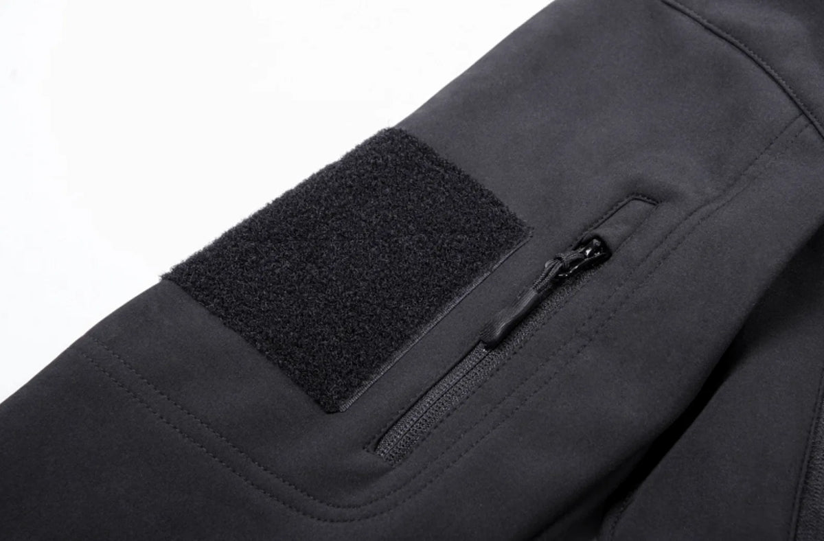 Parka met capuchon en ritszakken