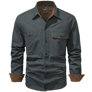 Overshirt met borstzakken