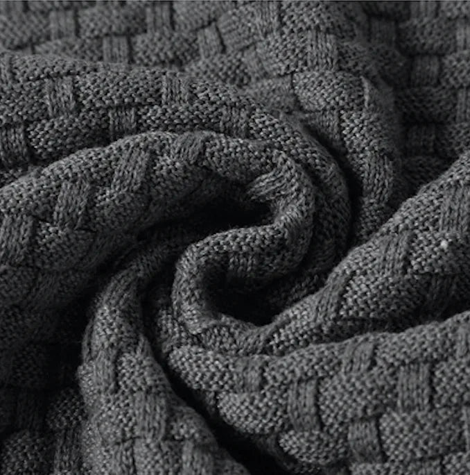 Hoodie met textuur en capuchon