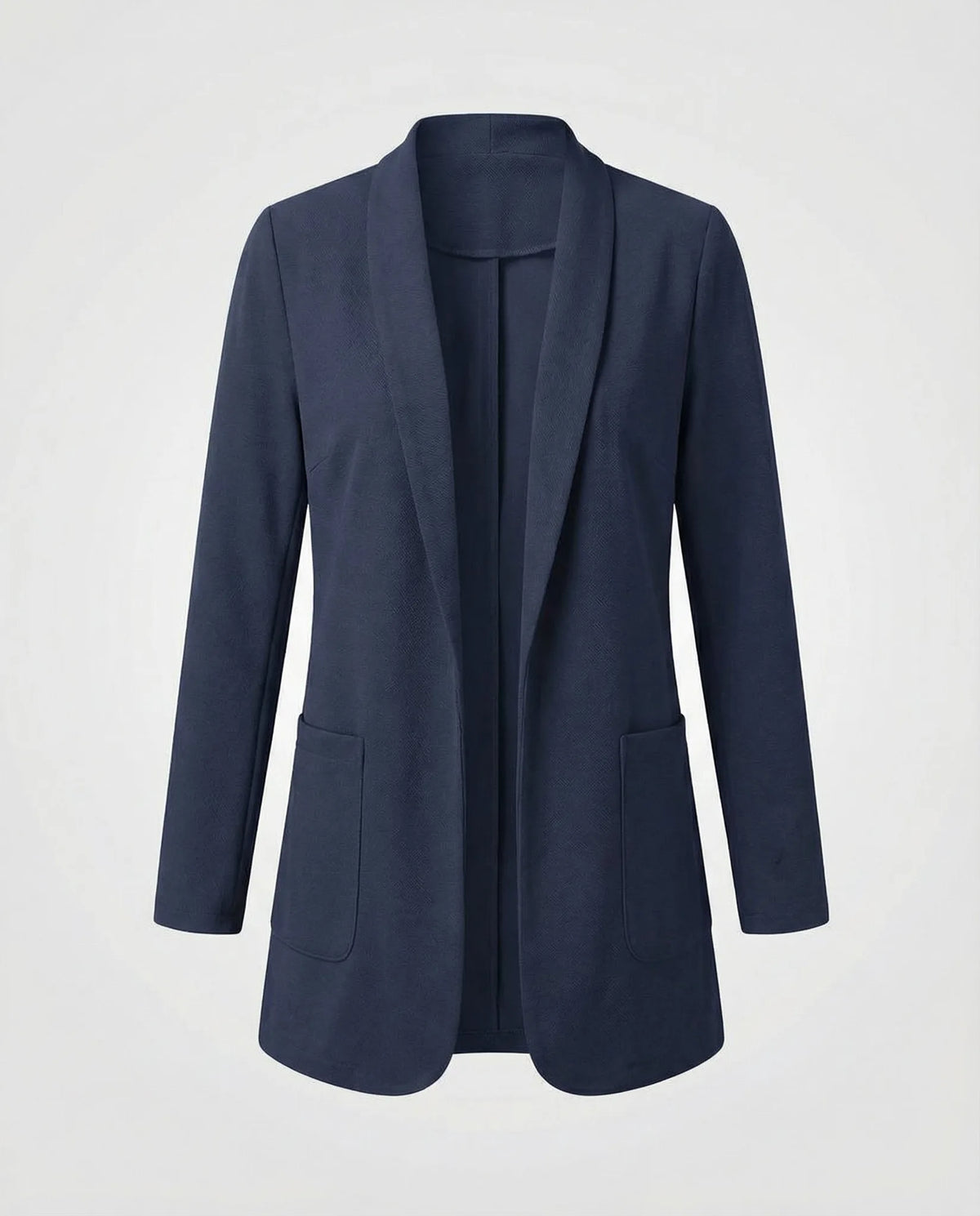 Slim fit blazer met lange mouwen
