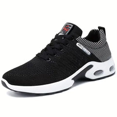 Sneakers met ademende mesh bovenkant