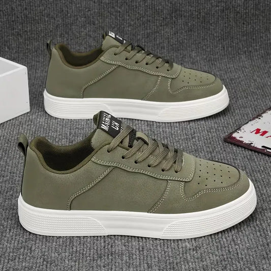 Sneakers met slipvaste rubberen zool
