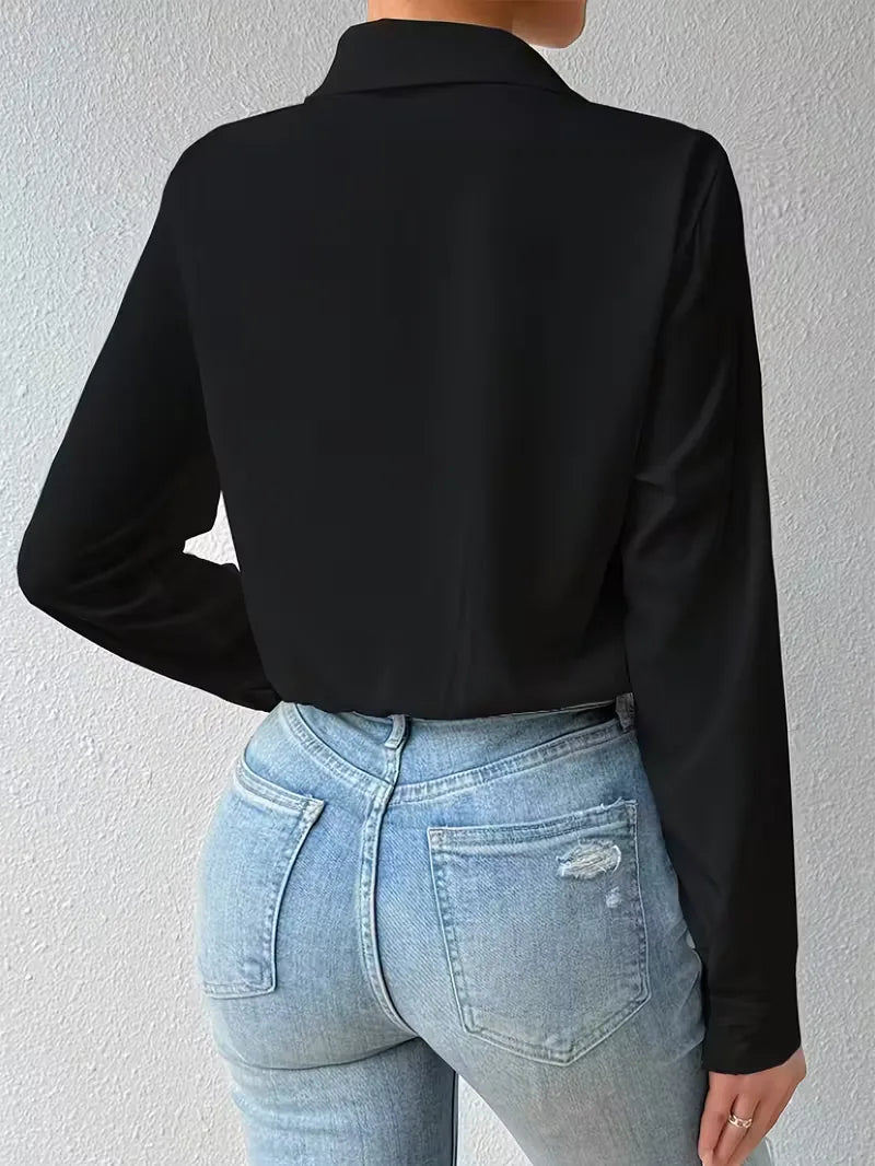 Bodysuit met lange mouwen