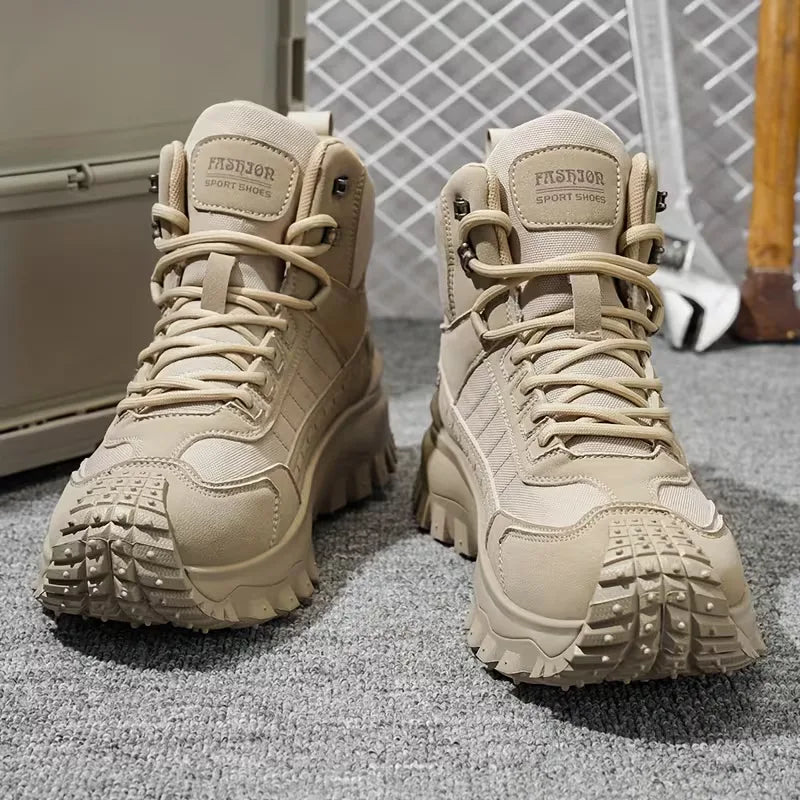 Work boots met hoge schacht