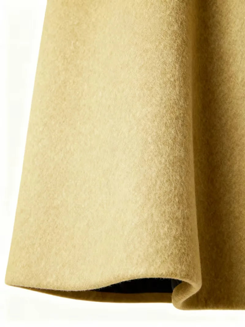Trenchcoat met lapel collar